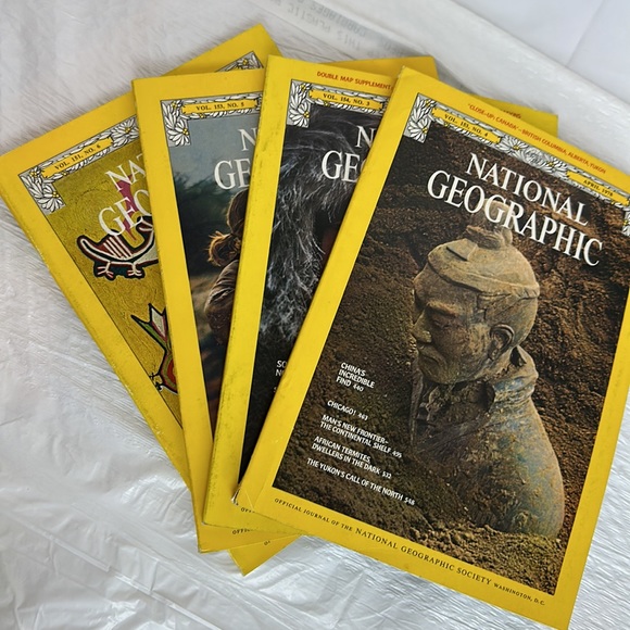 Vintage National Geographic Magazine 1977-1978 Lot of 4 - Picture 7 of 12